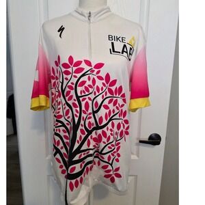 Specialized Bike Lab OKC Redbud Classic 2019 Cycling Jersey Womens Large White